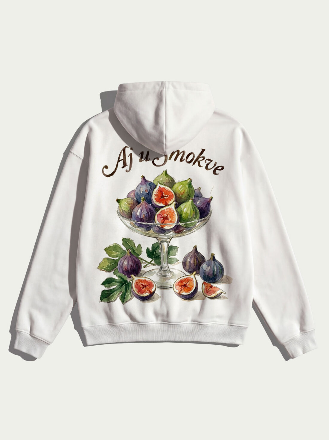 Aj u Smokve - White Hoodie