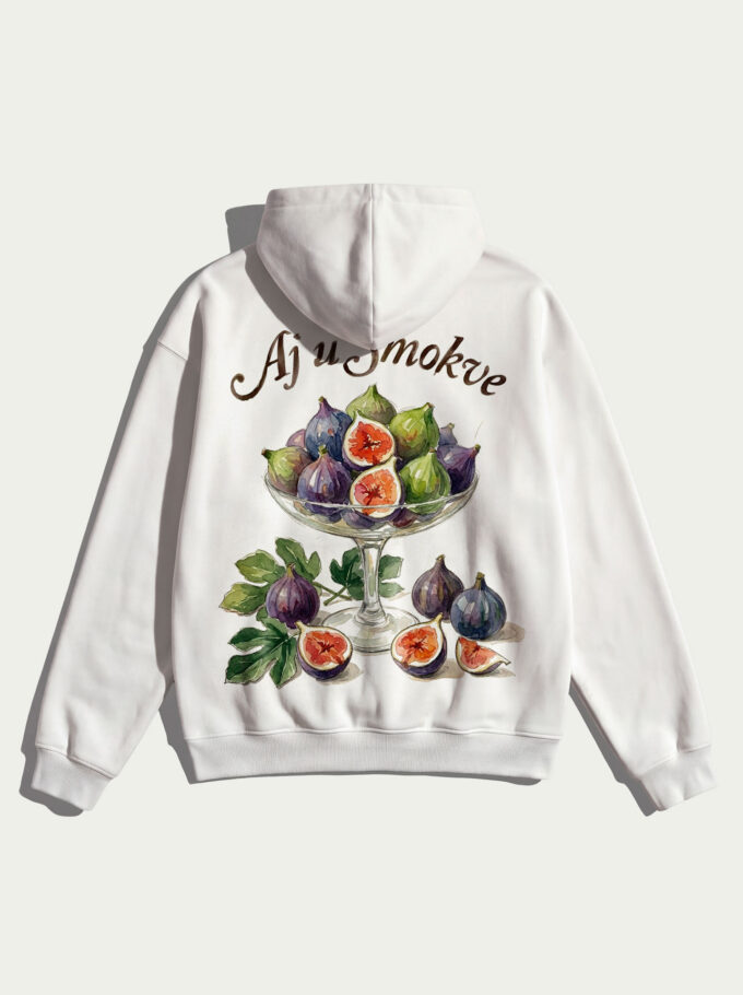 Aj u Smokve - White Hoodie