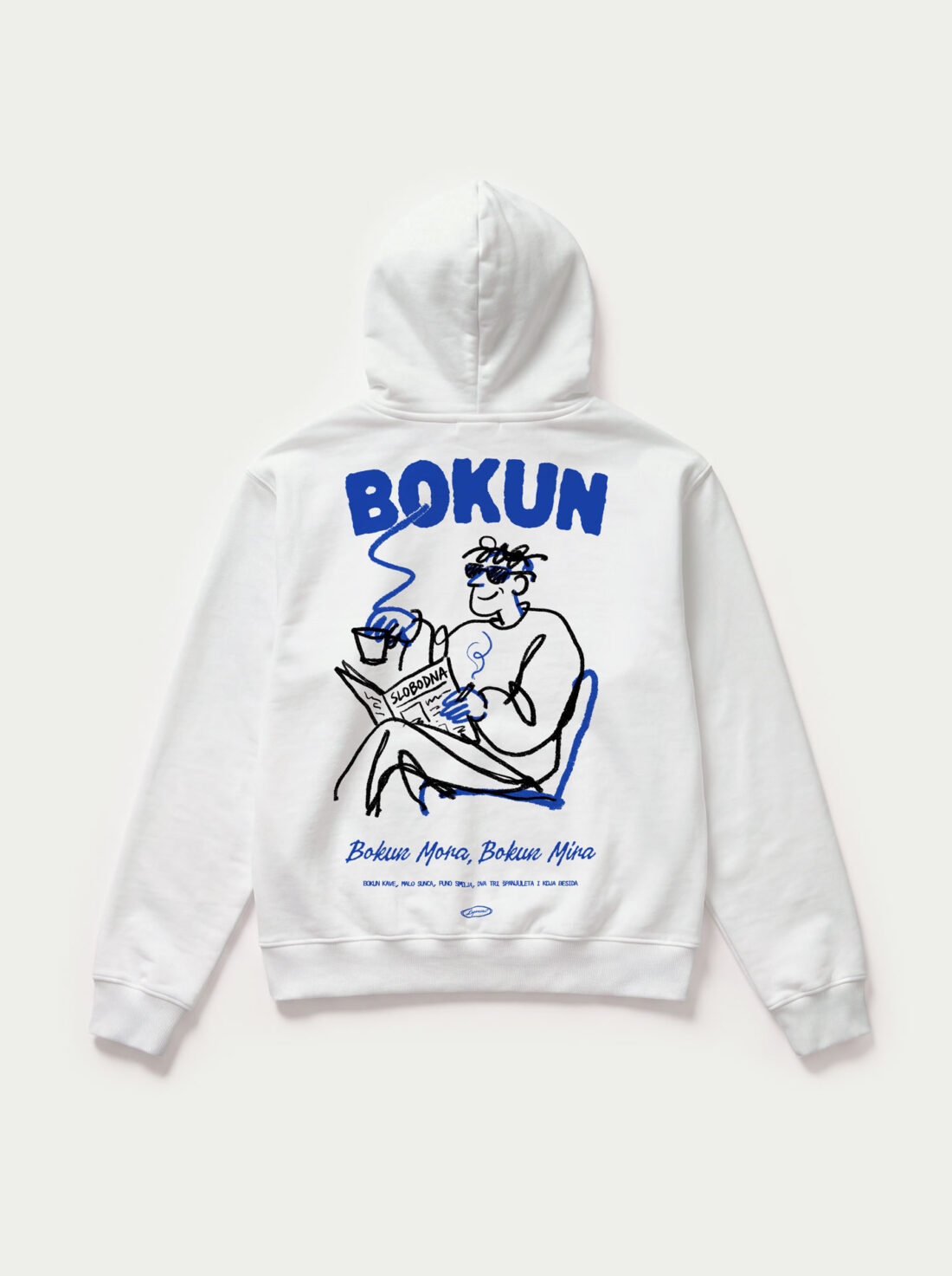 Bokun - White Hoodie