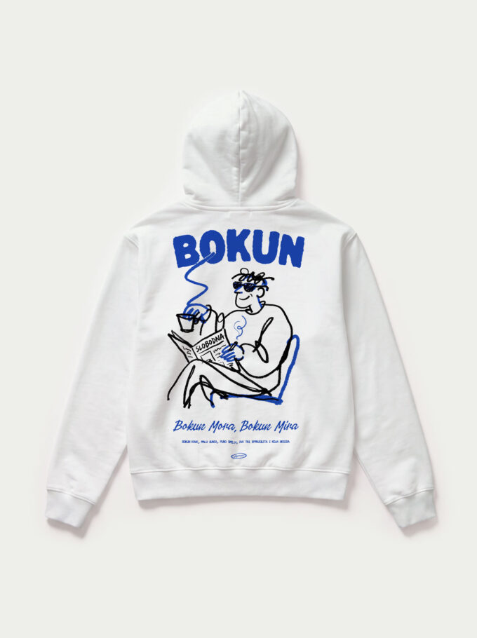 Bokun - White Hoodie