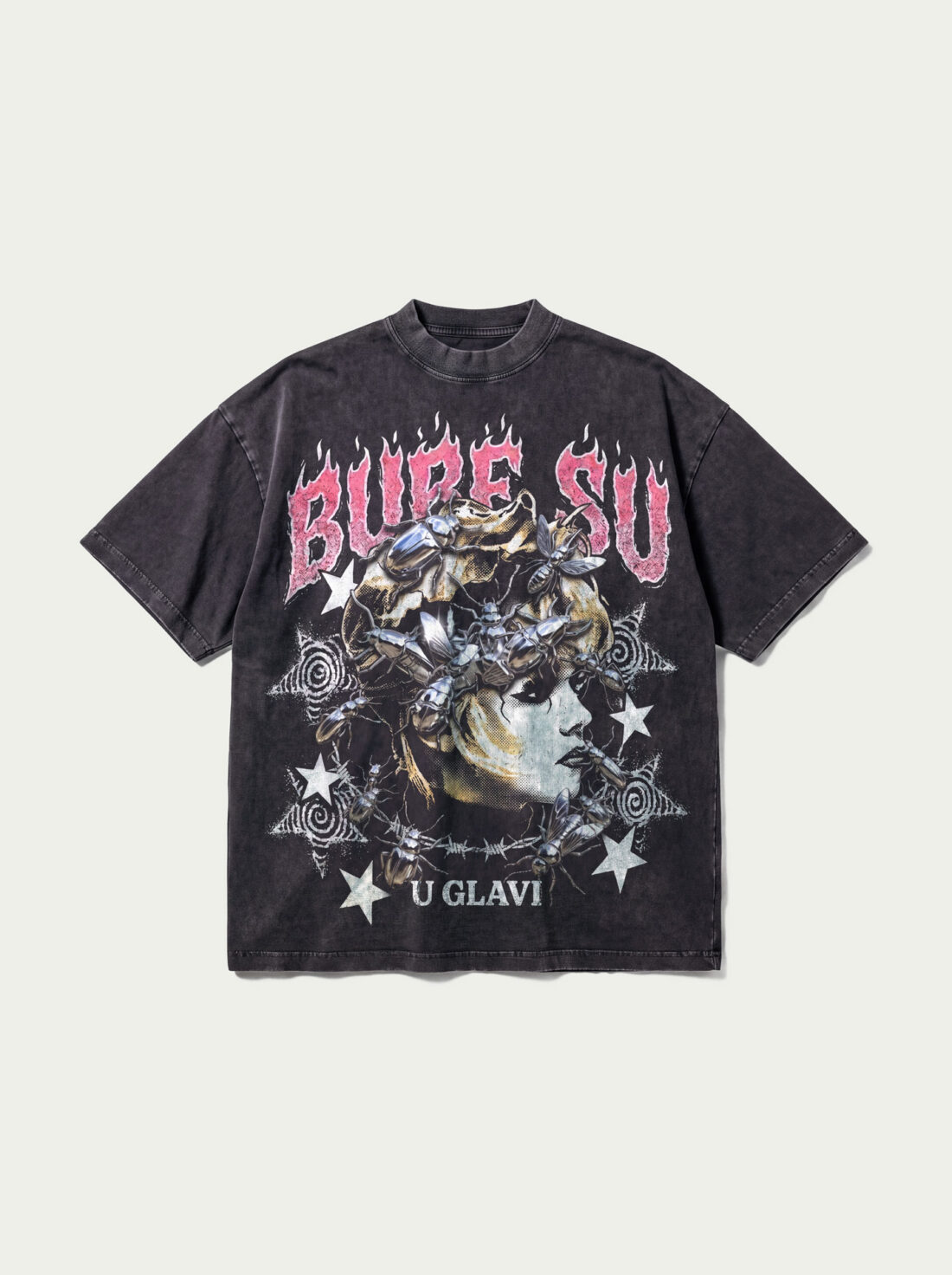 Bube - Distortion Washed T-Shirt