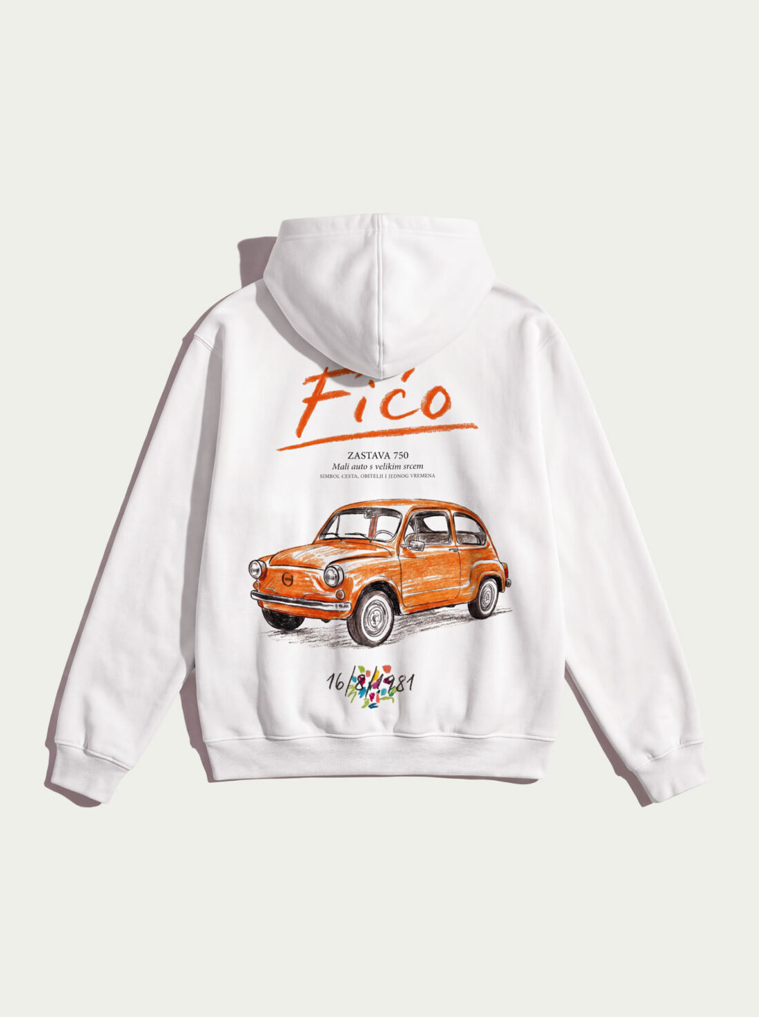 Fićo - White Hoodie