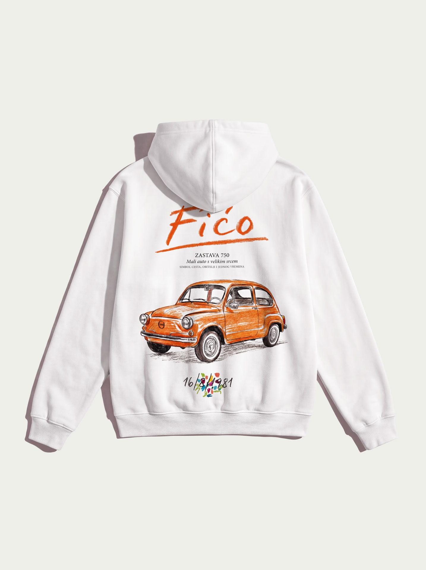 Fićo - White Hoodie