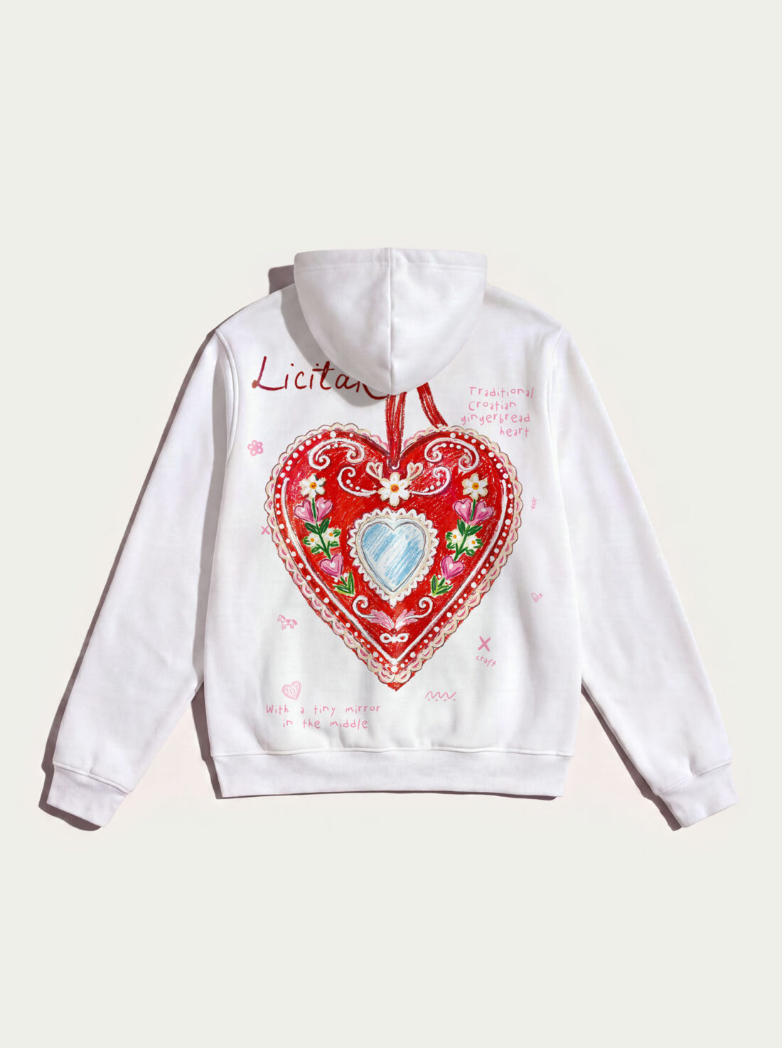 Licitar - White Hoodie