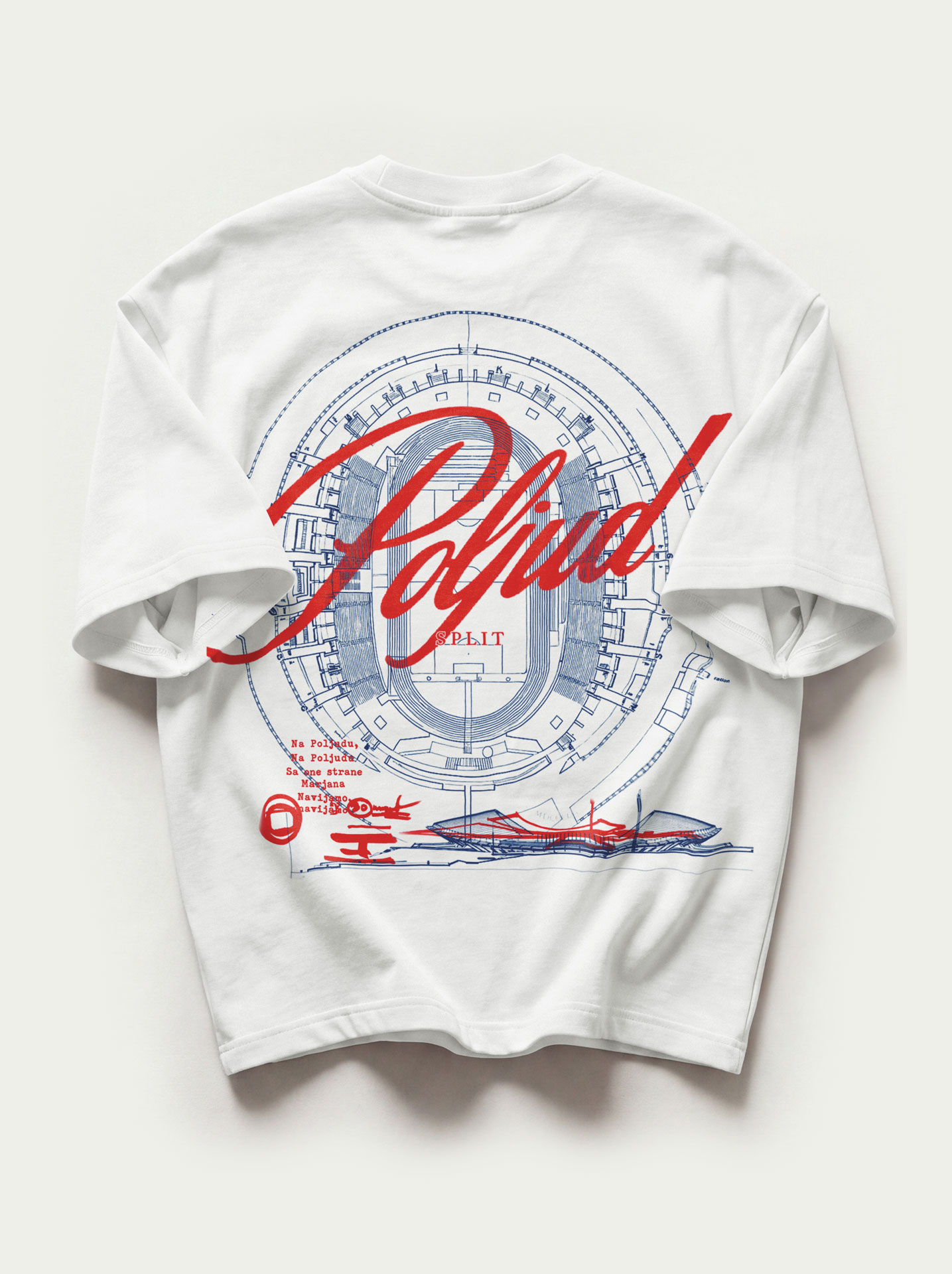 Poljud - Heavyweight Oversized T-Shirt