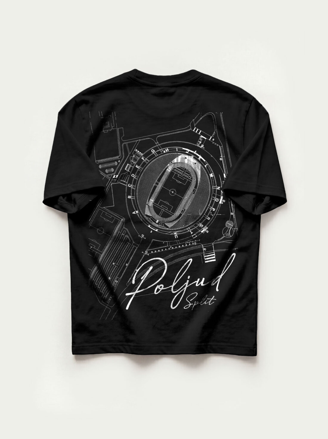 Poljud - Black T-shirt