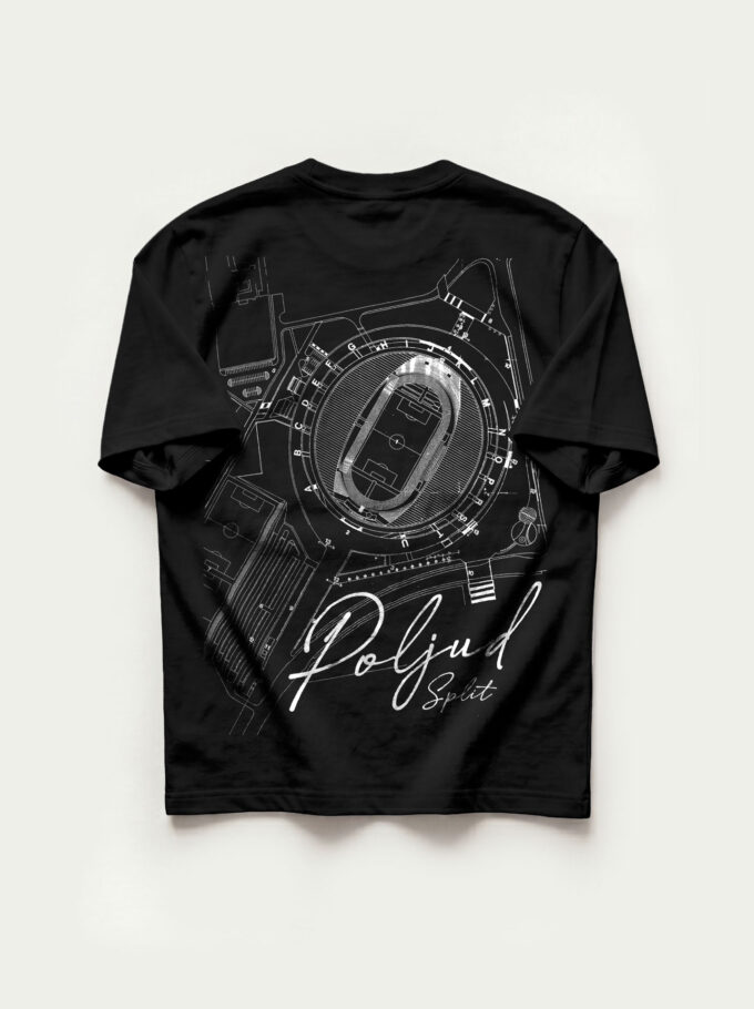Poljud - Black T-shirt