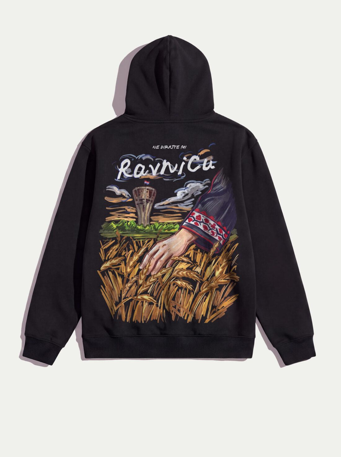 Ravnicu - Black Hoodie