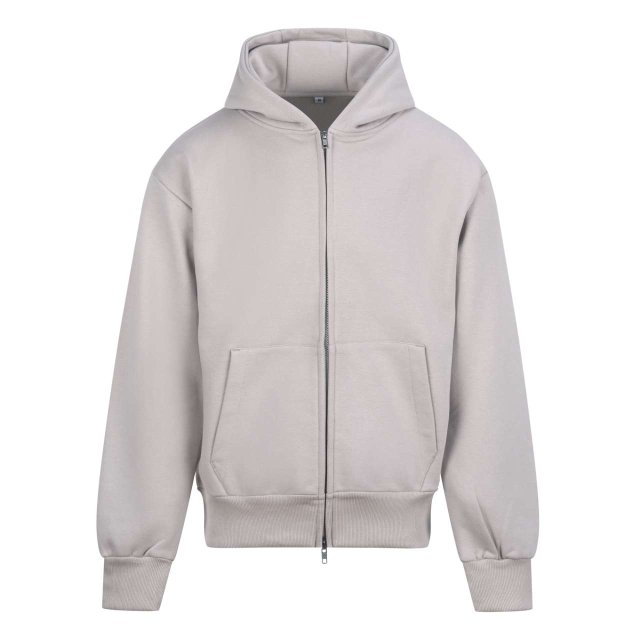 Signature Heavyweight Zip Hoodie – Natural Stone